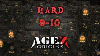 Классическое сражение. Борьба за башни 9-10 hard | Age of Z Origins