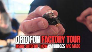 Ortofon Factory Tour - How Turntable Phono Cartridges Are Made & NEW MC X series