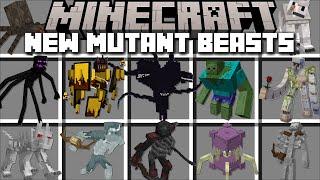 NEW MUTANT MOBS MOD MINECRAFT - FIGHT MUTANT MONSTERS AND DEFEAT THE OP BOSS !! Minecraft Mods