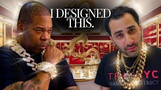 Busta Rhymes Gets a Free Golden Dragon from TraxNYC!!!