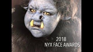 2018 NYX FACE AWARDS! Orc creature