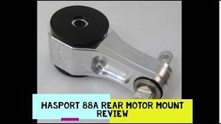 Hasport 88a Rear Motor Mount Final Review for 9th Gen Civic Si