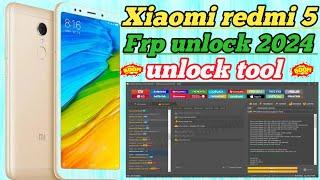 redmi 5 Frp unlock via unlock tool ll  Xiaomi Redmi 5 Frp unlock 2024 new mathad 100% done