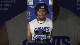 Wan'Dale talks about building chemistry #shorts #nfl #giants