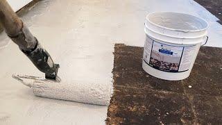 How to Seal Asbestos Mastic with PerfectPrimer (Use Two Coats)