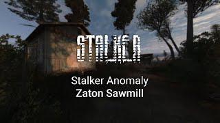 Stalker - Anomaly Ambience & Music -  Zaton / Sawmill - Wind sounds - Combat sounds  - Music - Crows