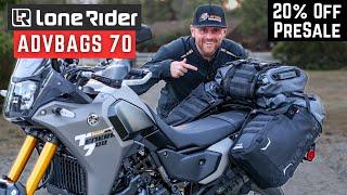 Lone Rider ADVBags 70 | Installation & Early Impressions (Rackless Motorcycle Luggage)