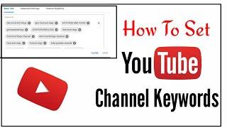 How To Set Youtube Channel Keyword's // Channel Keyword's Kaise dale// Gita Tech Secret 