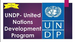 UNDP - United Nations Development Program