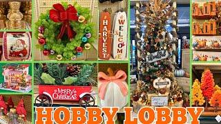 Hobby Lobby Fall into Christmas 2025/Hobby Lobby Shop With Me/ Hobby Lobby Clearance Event