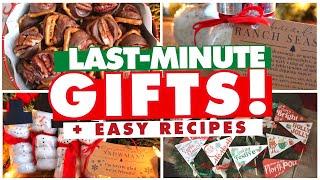 Need a quick gift? AMAZING DIY Gift Ideas & Christmas Treat Recipes You Can Make FAST! 