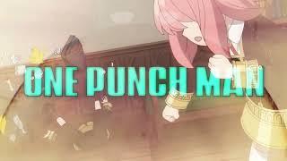 Anya punches Damian but it's One Punch Man