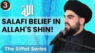 The Salafi Belief of Allah's Literal Shin!