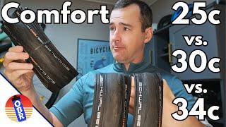 Are Wider Tires More Comfortable? Well...