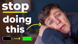 How to stop being tired all the time