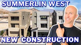 Exploring New Builds in Summerlin West  |  Living In Las Vegas Nevada