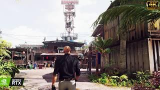 HITMAN™ 3 - Andaman Sea, Ambrose Island (Day Time) Cinematic Run [4K 60FPS]