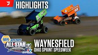 OH Sprint Speedweek | All Star Circuit of Champions at Waynesfield Raceway Park 6/19/25 | Highlights