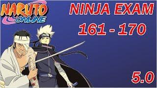 Naruto Online 5.0: Ninja Exam 161 - 170 | Lightning Main (Midnight Blade)