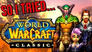 First Time Playing Classic WoW | Wait… Real People ACTUALLY Playing Together???