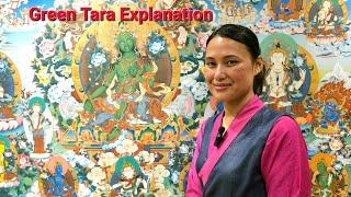 Green Tara Explanation ( @boudhastupathanka )