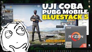 Test Game!! PUBG Mobile Pakai Bluestack 5 | Ryzen 5 2600 + GT 1030 (INDONESIA)