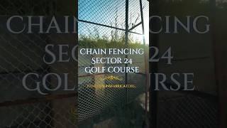 Chain linked fencing fixing Dwarka-24 GOLF COURSE 