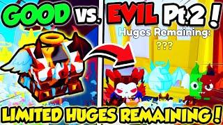 *GOOD vs. EVIL* EVENT PART 2!! NEW LIMITED HUGES!! (Pet Simulator 99 Roblox)