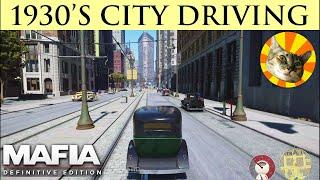 Long Chill 1930s Drive around the City | Mafia: Definitive Edition