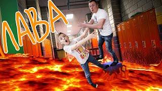 Floor is LAVA Challenge