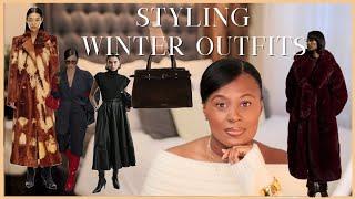 Styling Winter Outfits | NYC vlog | FabFinds |Simply Kura