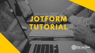 JotForm Tutorial 2021 | How To Create A Online Form For Free