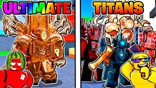 ULTIMATE CLOCKMAN vs EVERY TITAN in Toilet Tower Defense