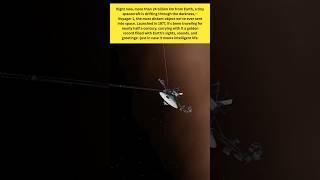 Voyager 1 : 25 billion km from earth alone in space for 47 years #voyager1 #nasa #space