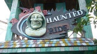 Haunted Ride, Mysterious Island, China. (POV).