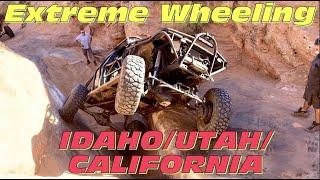 Compilation of more Extreme off-roading in Idaho, Utah, & California ! Jeeps & Toyotas, & great fun.