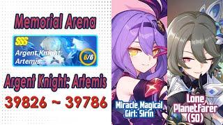 Honkai Impact 3rd: Ex-Memorial Arena | Argent Knight: Artemis | MMGS w/ Sparkle & LP