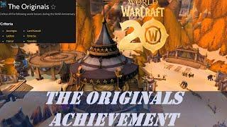 The Originals Achievement | Defeat all the following world bosses during the WoW Anniversary