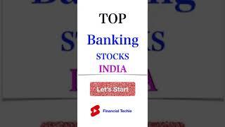 Best Bank Stocks in India | Financial Techie #shorts