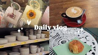 DAILY VLOG ️️ Aesthetics, bakery, coffee, desserts, shopping, parks more!