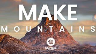 How to Make Mountains in Unreal Engine 5