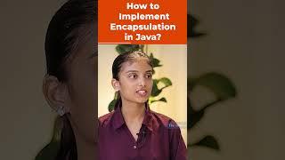How to Implement Encapsulation in Java?