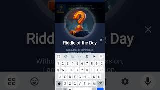 20 july Riddle of The Day Code Musk Empire | Musk Empire Today Riddle of the day | Musk Empire Code