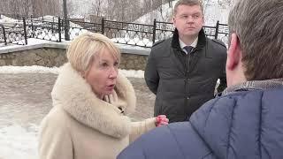 Елена Ковалева раскритиковала подрядчиков