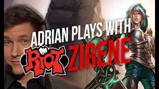 Adrian Riven Perfect game Ft. Zirene Unranked to challenger stream highlights #5