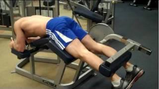 How To: Prone Leg Curl (Cybex)