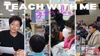 TEACHING DEMO & LESSON OBSERVATION IN TAIWAN 