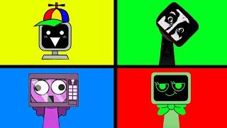 Incredibox Sprunki All TV Fun Time! Normal Versions Vs Horror Versions