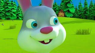 Small Rabbit Song. Nursery Rhymes in Russian