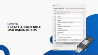 How to create Bootable USB Flash drive By using  Rufus tool